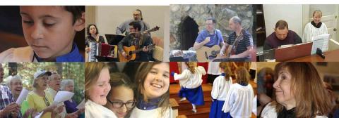 Music ministry collage