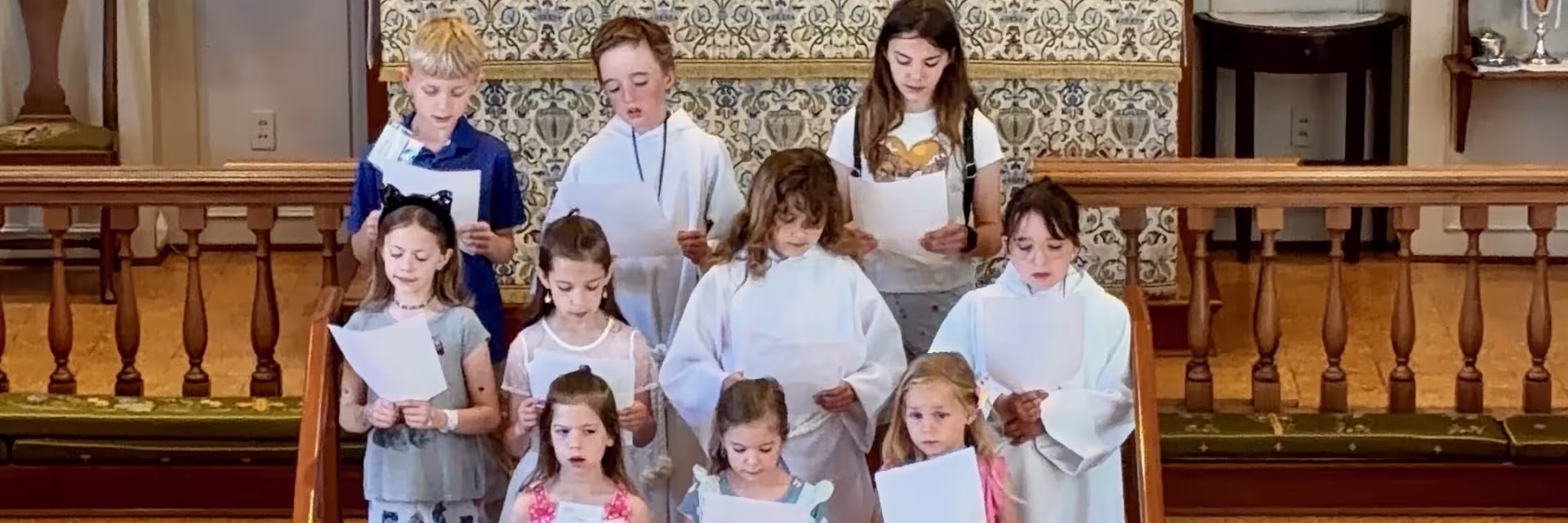 Children's Choir Singing