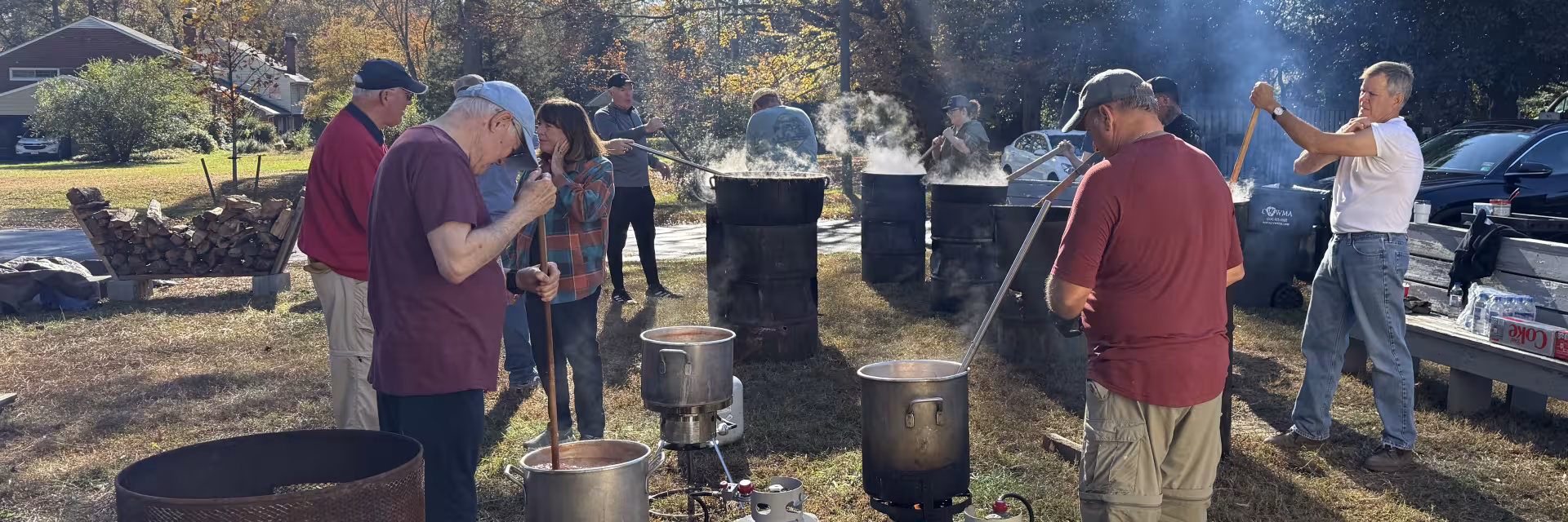 making brunswick stew