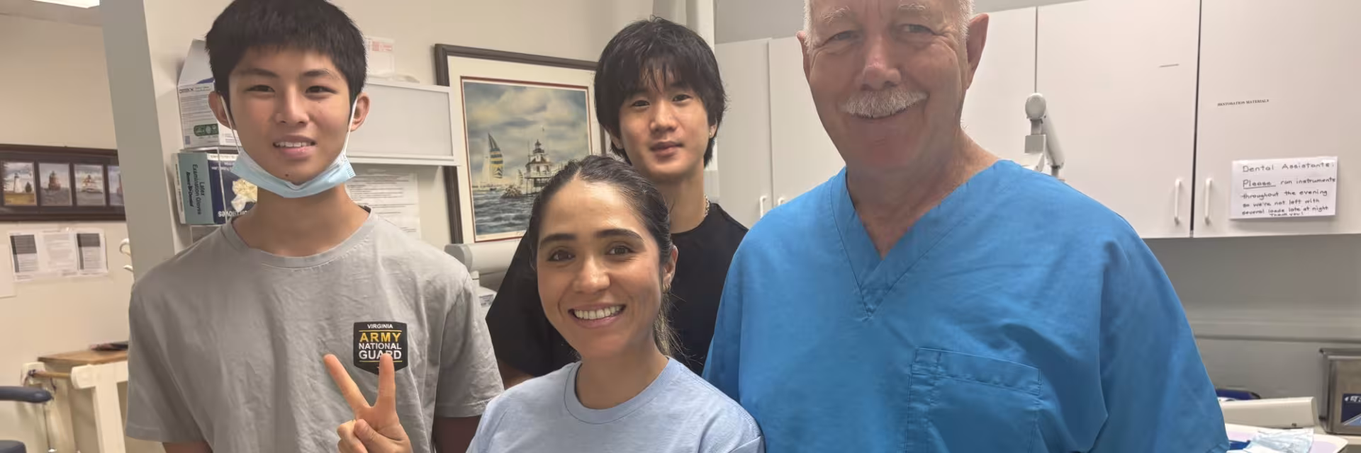 Volunteers and clinicians at the St. James the Less Free Clinic